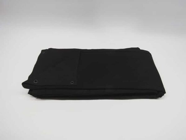 Cortinas Ignífugas negras de Molton 320gr