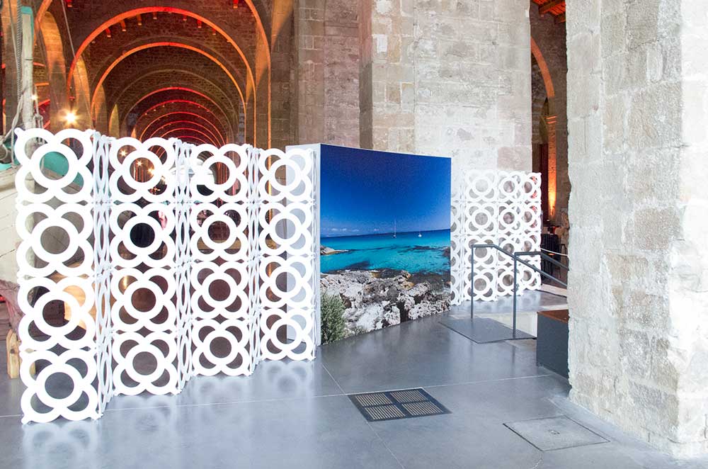 separadores de espacios para eventos