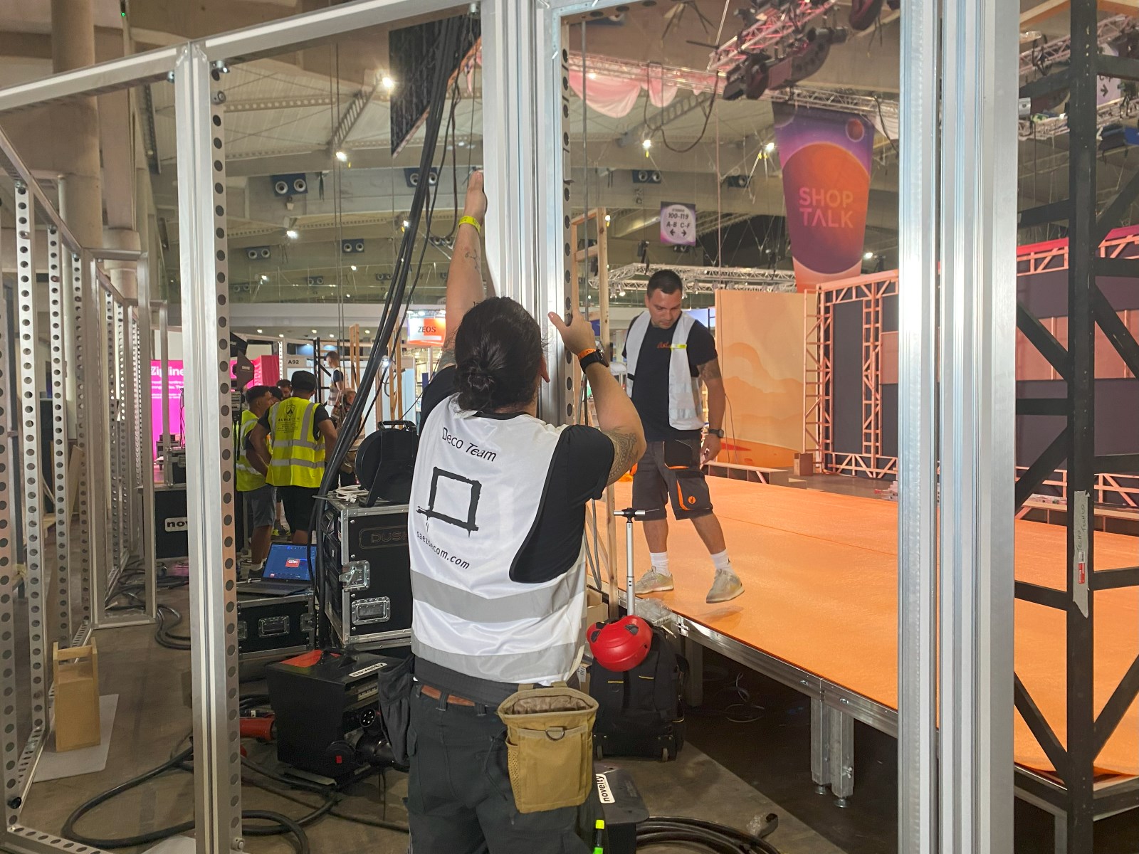 bematrix-structures-europe BeMatrix modular structure for events in Europe