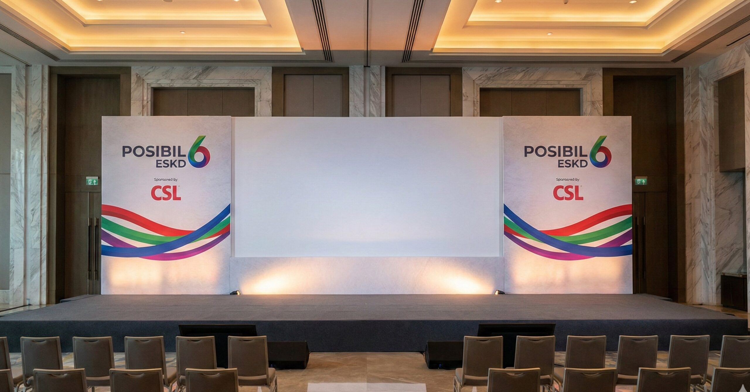 Modular Stage Backdrops & BeMatrix Rental Barcelona & Madrid