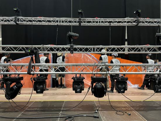 Bespoke stage design and scenography construction Spain