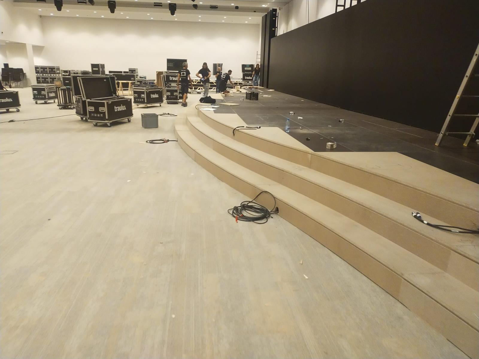 Safe Ground Support for LED Walls: AV Structure Integration in Barcelona and Madrid