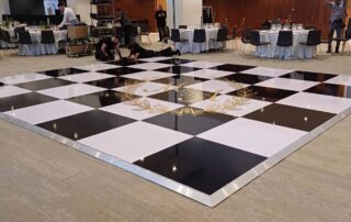 pista de ball modular damera amb vinil de tall antilliscant