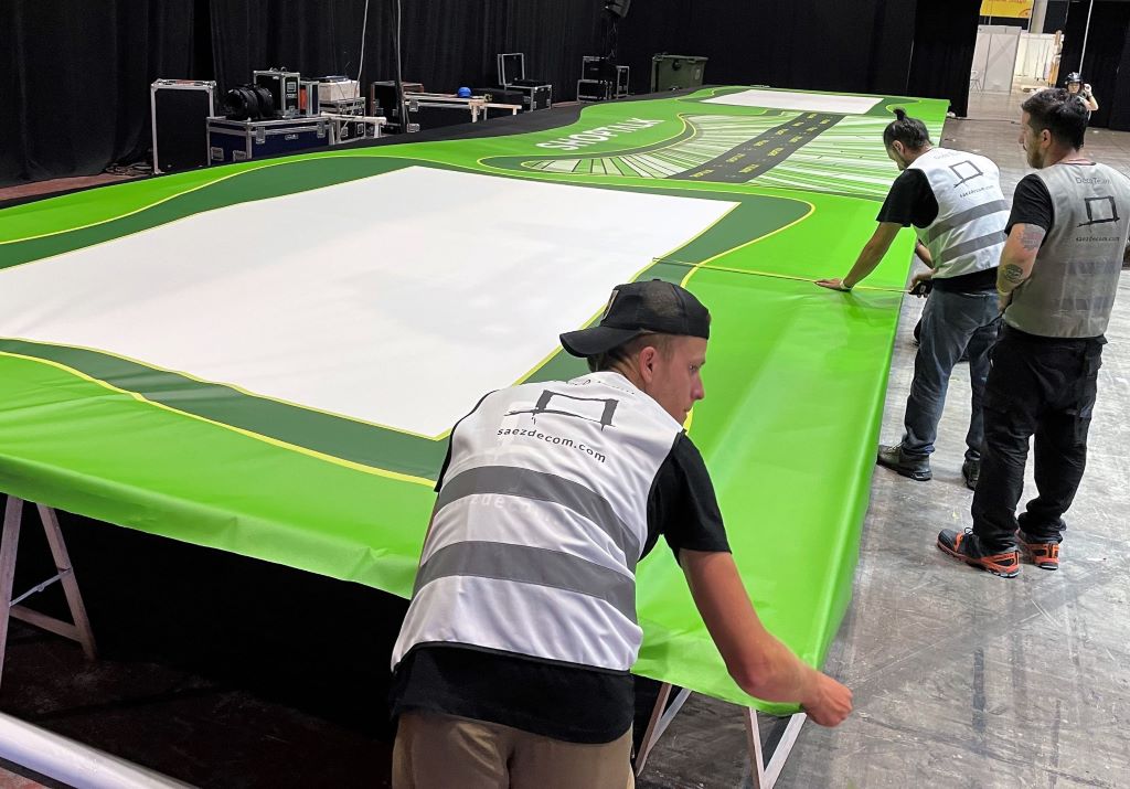 Printed Stage Backdrops for Events