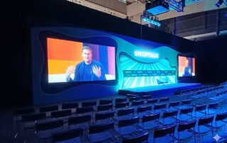 Printed Stage Backdrops for Events