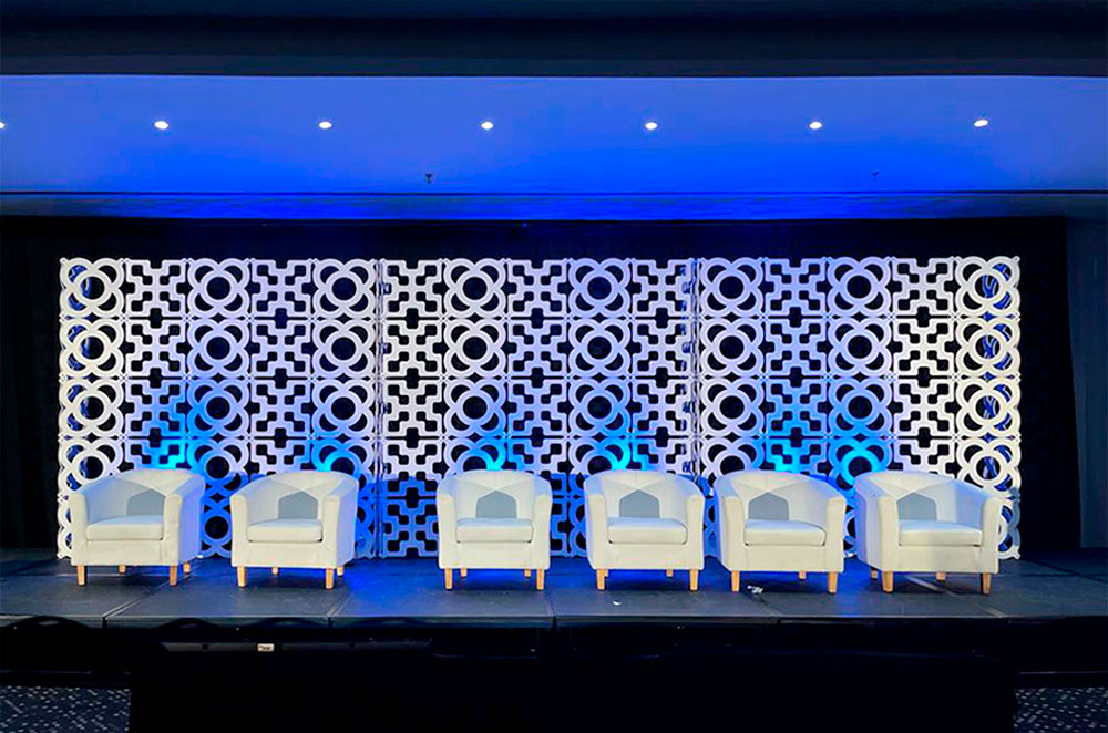 urgent event productions spain 4to8 backdrop